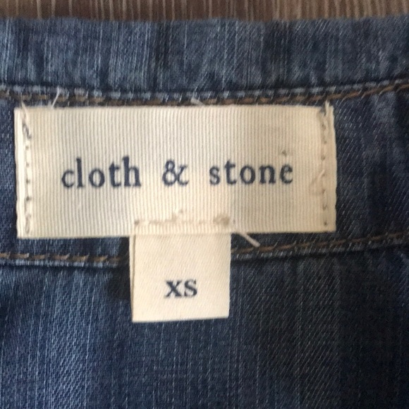 Cloth & Stone Soft Button Up Collared Shirt - Picture 6 of 8